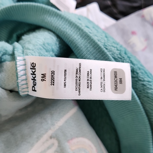 2 Pekkle Girls Outfits - Unicorns & Rainbows - BNWT - Picture 2 of 8